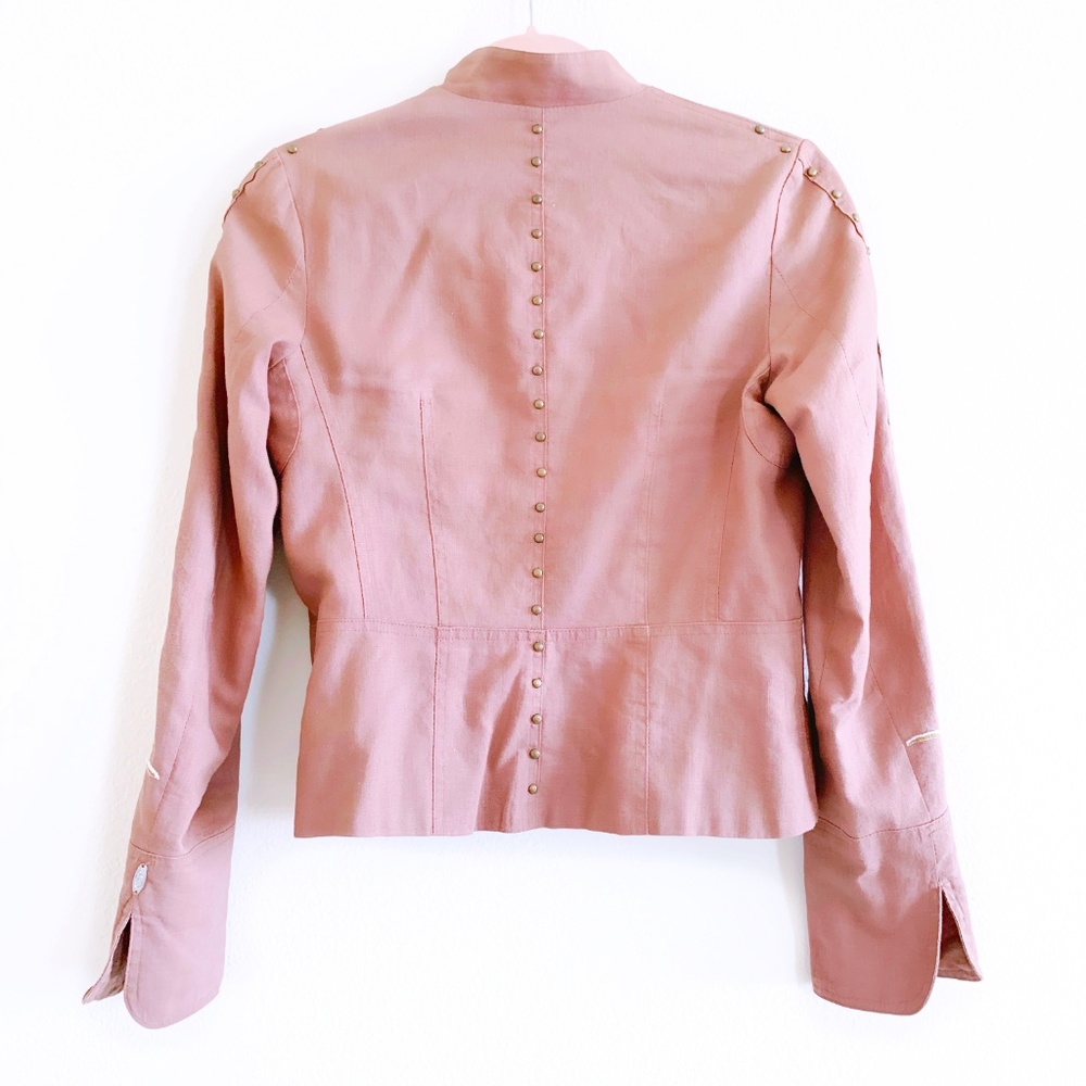 True Meaning Light Brown Sequins Blazer - image 4